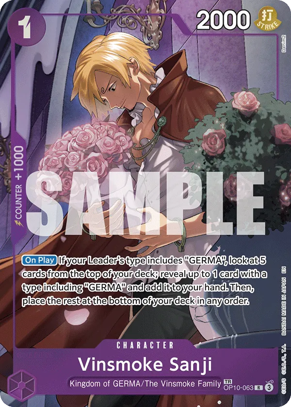 Vinsmoke Sanji - ONE PIECE CARD GAME - MoxLand