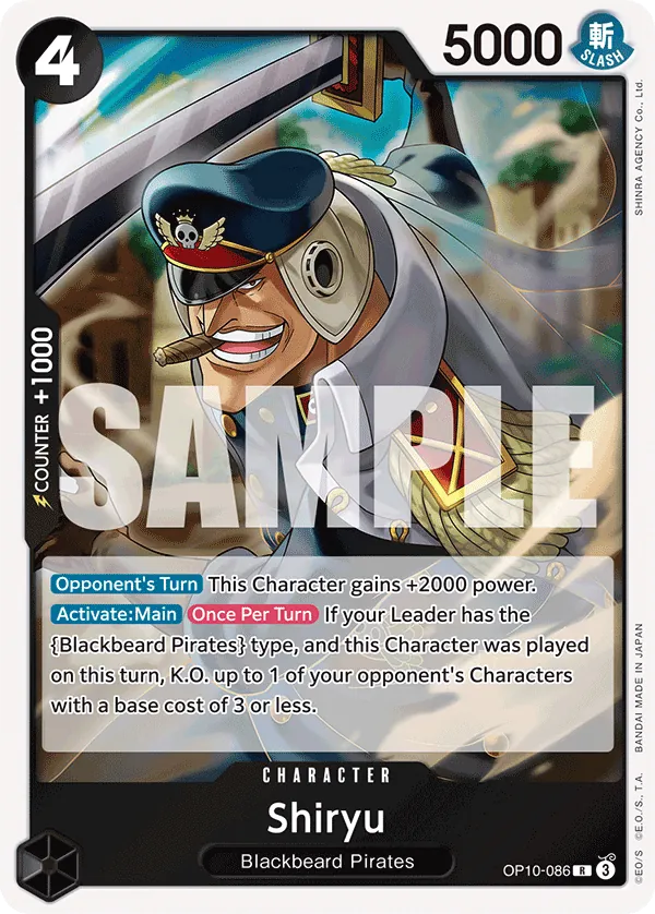 Shiryu - ONE PIECE CARD GAME - MoxLand