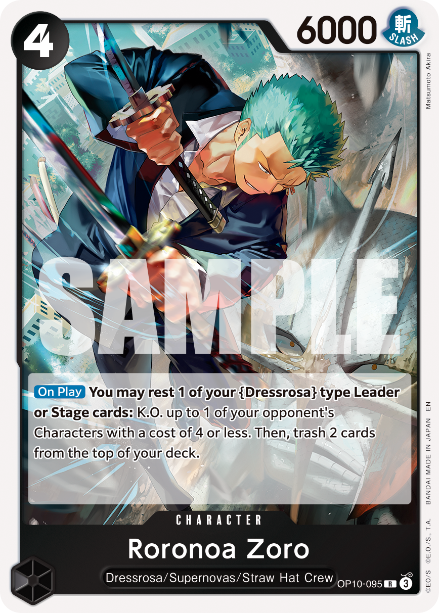 Roronoa Zoro - One Piece Card Game - MoxLand