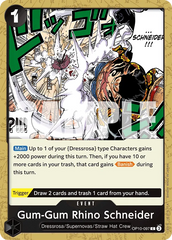 Gum-Gum Rhino Schneider - ONE PIECE CARD GAME - MoxLand