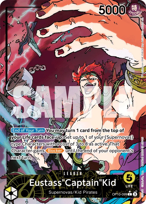 Eustass"Captain"Kid - ONE PIECE CARD GAME - MoxLand