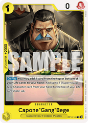Capone"Gang"Bege - One Piece Card Game - MoxLand