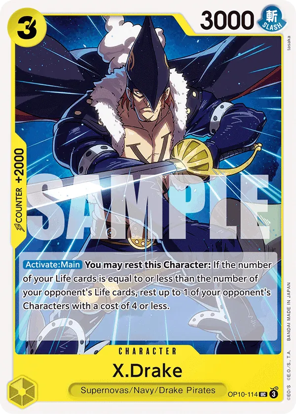 X.Drake - ONE PIECE CARD GAME - MoxLand