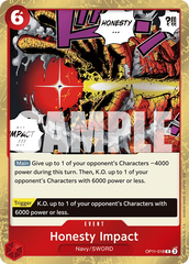 Honesty Impact - ONE PIECE CARD GAME - MoxLand