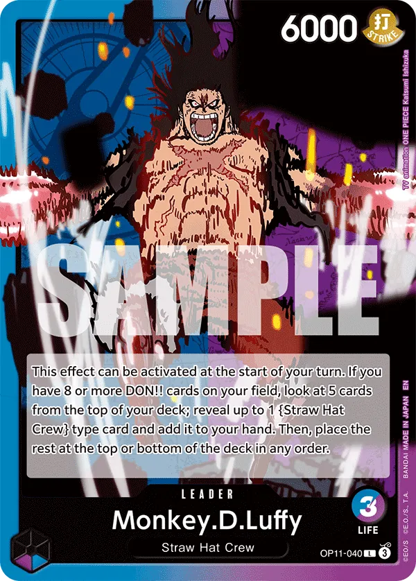 Monkey.D.Luffy - ONE PIECE CARD GAME - MoxLand