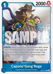 Capone"Gang"Bege - ONE PIECE CARD GAME - MoxLand