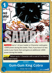 Gum-Gum King Cobra - ONE PIECE CARD GAME - MoxLand