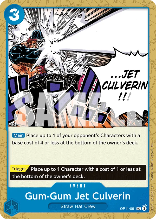 Gum-Gum Jet Culverin - ONE PIECE CARD GAME - MoxLand