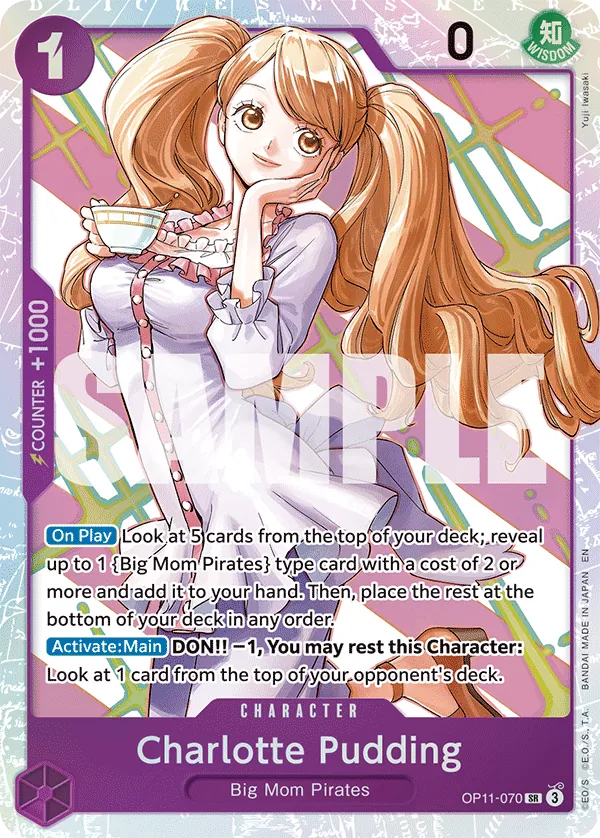 Charlotte Pudding - ONE PIECE CARD GAME - MoxLand