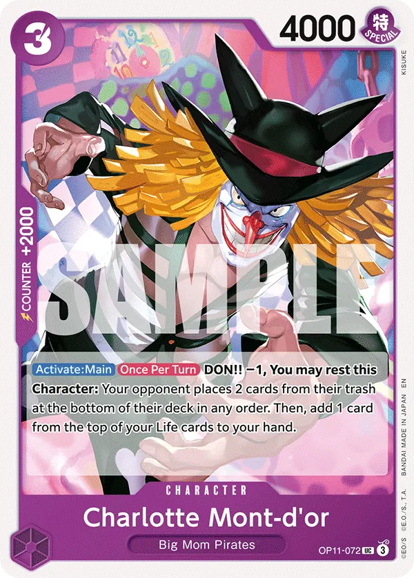 Charlotte Mont-d'or - ONE PIECE CARD GAME - MoxLand