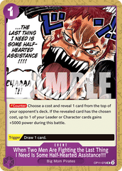 When Two Men Are Fighting the Last Thing I Need Is Some Half-Hearted Assistance!!!! - One Piece Card Game - MoxLand