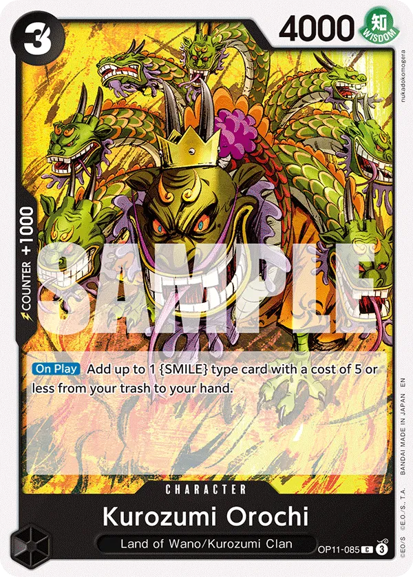 Kurozumi Orochi - ONE PIECE CARD GAME - MoxLand