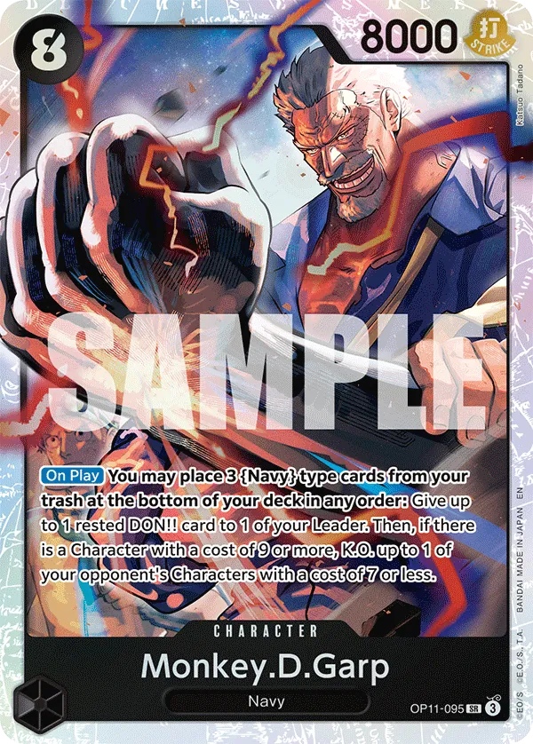 Monkey.D.Garp - ONE PIECE CARD GAME - MoxLand