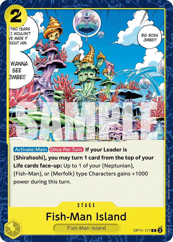Fish-Man Island - ONE PIECE CARD GAME - MoxLand