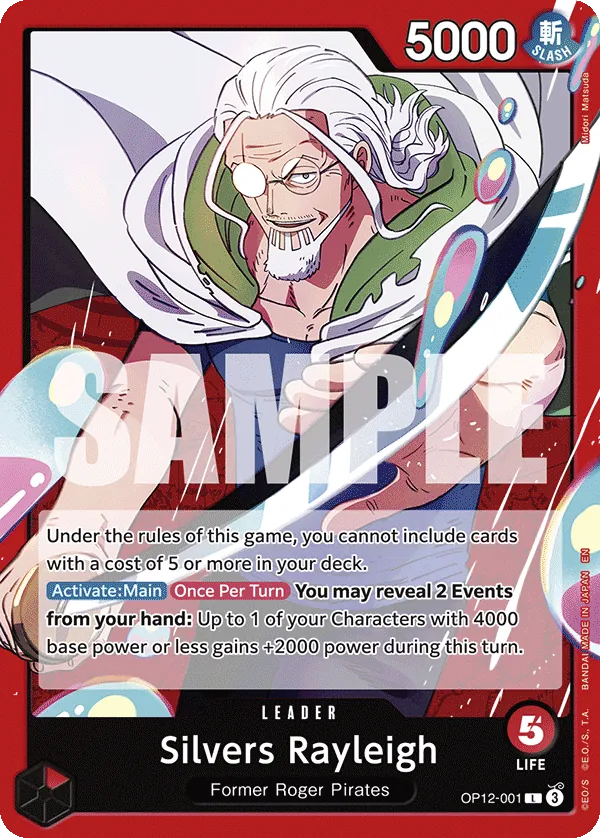 Silvers Rayleigh - ONE PIECE CARD GAME - MoxLand