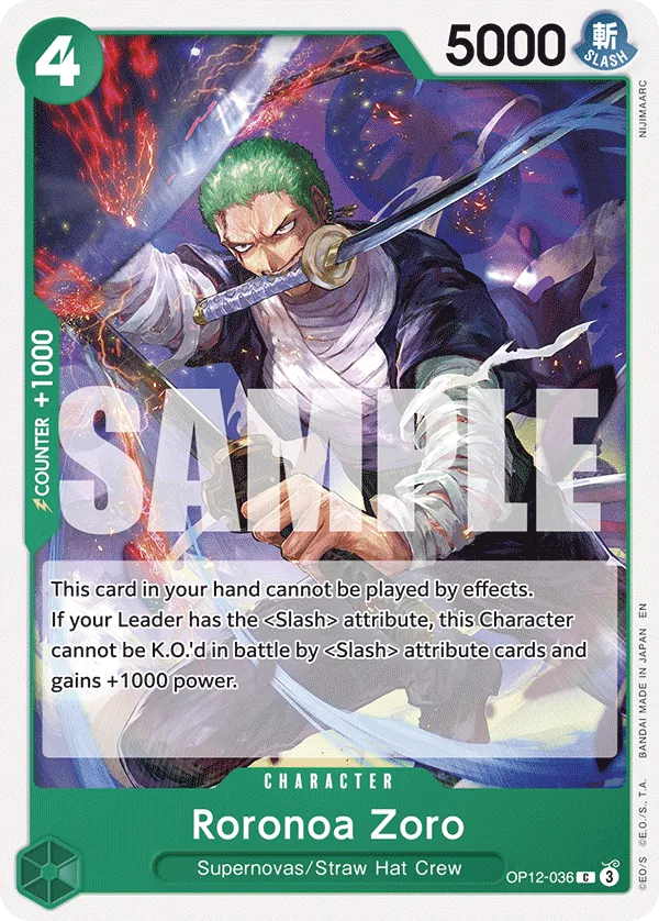 Roronoa Zoro - ONE PIECE CARD GAME - MoxLand