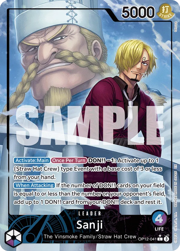 Sanji - ONE PIECE CARD GAME - MoxLand