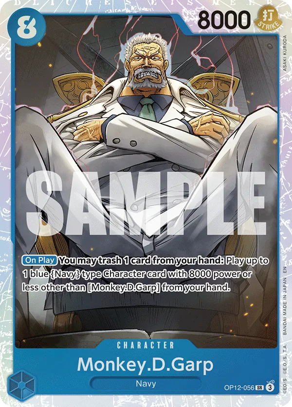Monkey.D.Garp - ONE PIECE CARD GAME - MoxLand