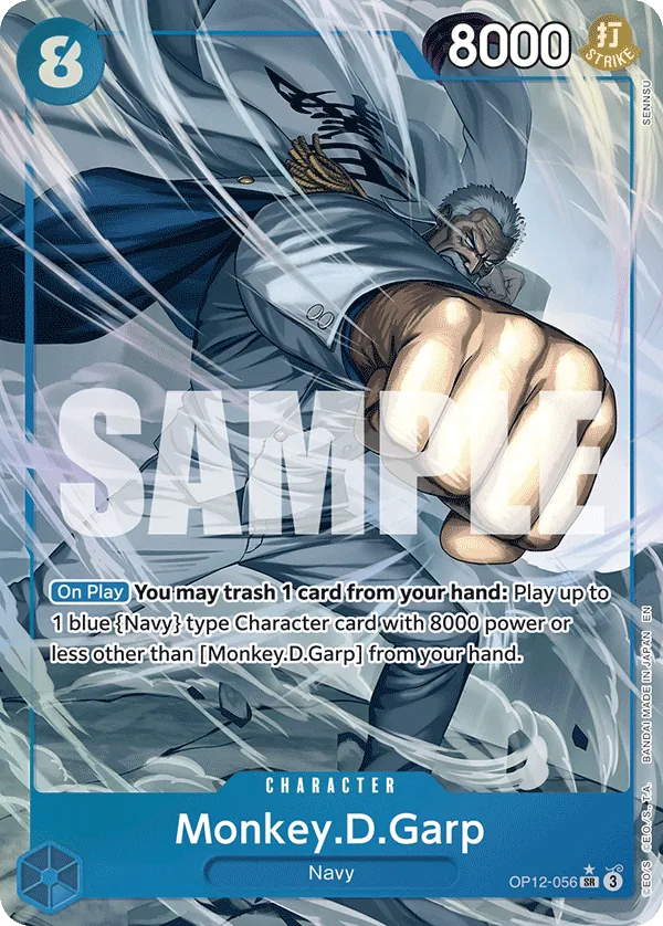 Monkey.D.Garp - ONE PIECE CARD GAME - MoxLand