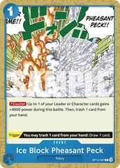 Ice Block Pheasant Peck - ONE PIECE CARD GAME - MoxLand