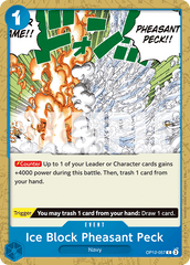 Ice Block Pheasant Peck - One Piece Card Game - MoxLand