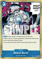 Boeuf Burst - ONE PIECE CARD GAME - MoxLand