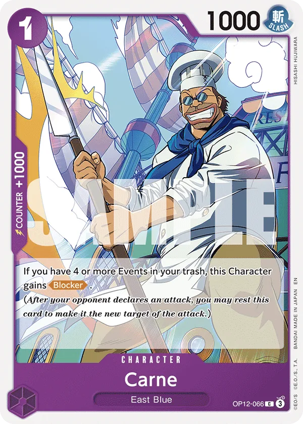 Carne - ONE PIECE CARD GAME - MoxLand