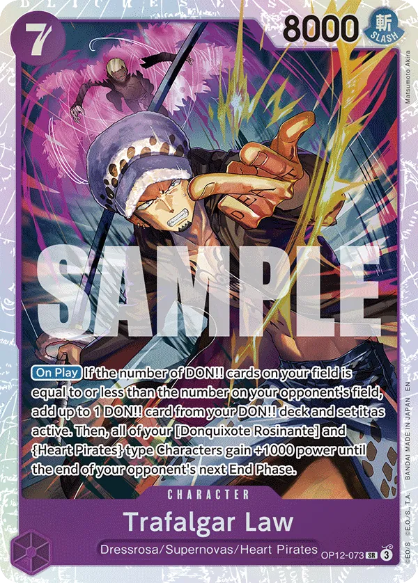 Trafalgar Law - ONE PIECE CARD GAME - MoxLand