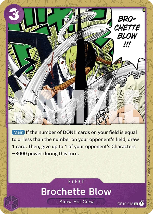 Brochette Blow - ONE PIECE CARD GAME - MoxLand