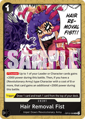 Hair Removal Fist - One Piece Card Game - MoxLand