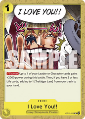 I Love You!! - ONE PIECE CARD GAME - MoxLand
