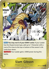 Slam Gibson - ONE PIECE CARD GAME - MoxLand