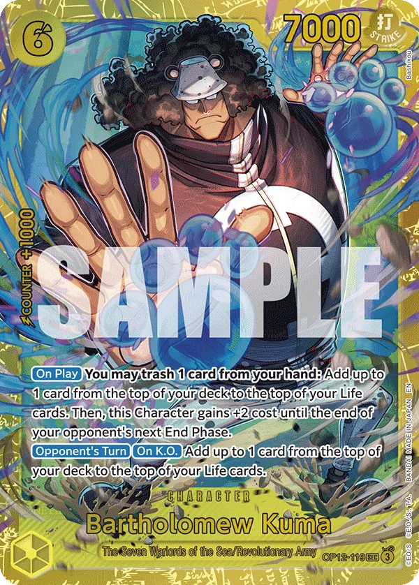 Bartholomew Kuma - ONE PIECE CARD GAME - MoxLand