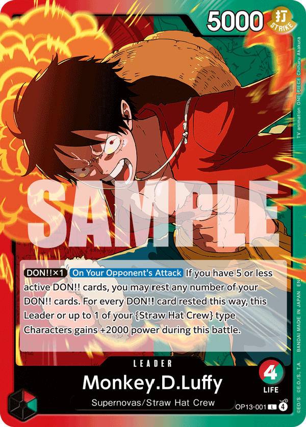 Monkey.D.Luffy - One Piece Card Game - MoxLand