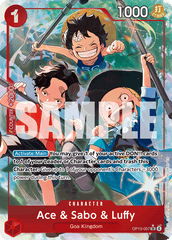 Ace & Sabo & Luffy - One Piece Card Game - MoxLand