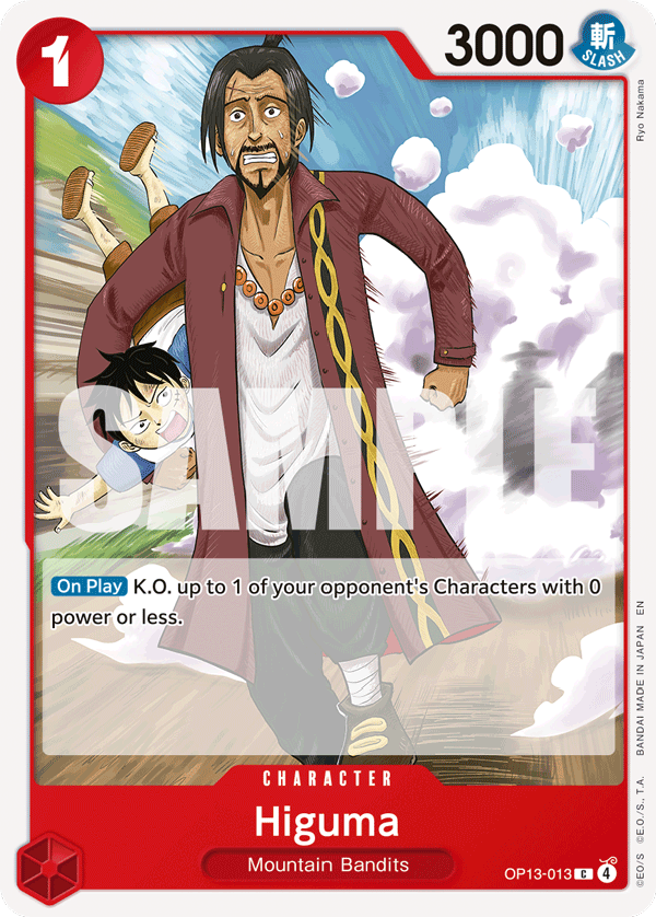 Higuma - One Piece Card Game - MoxLand
