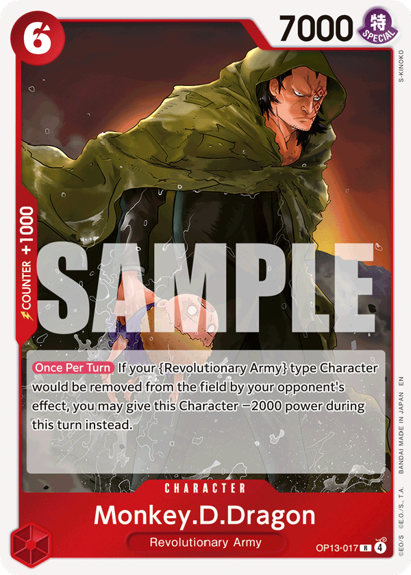 Monkey.D.Dragon - One Piece Card Game - MoxLand