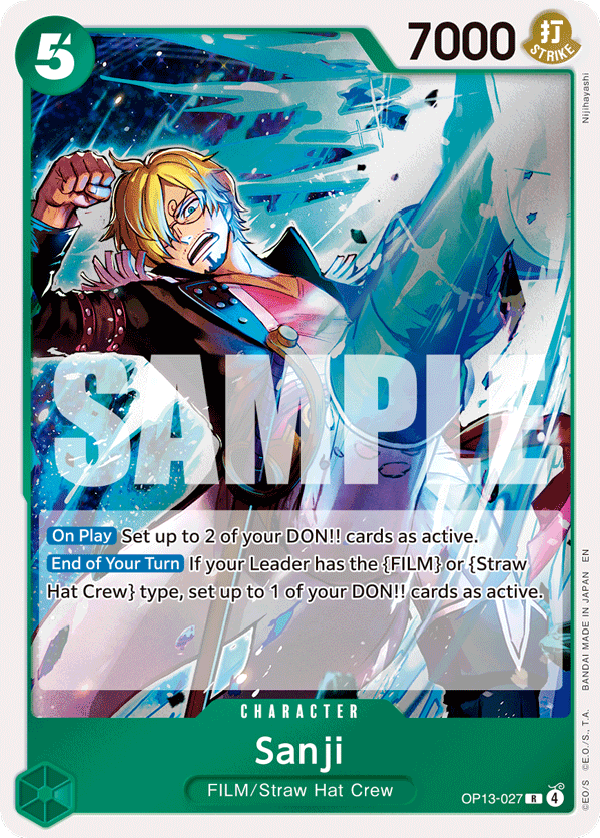 Sanji - One Piece Card Game - MoxLand