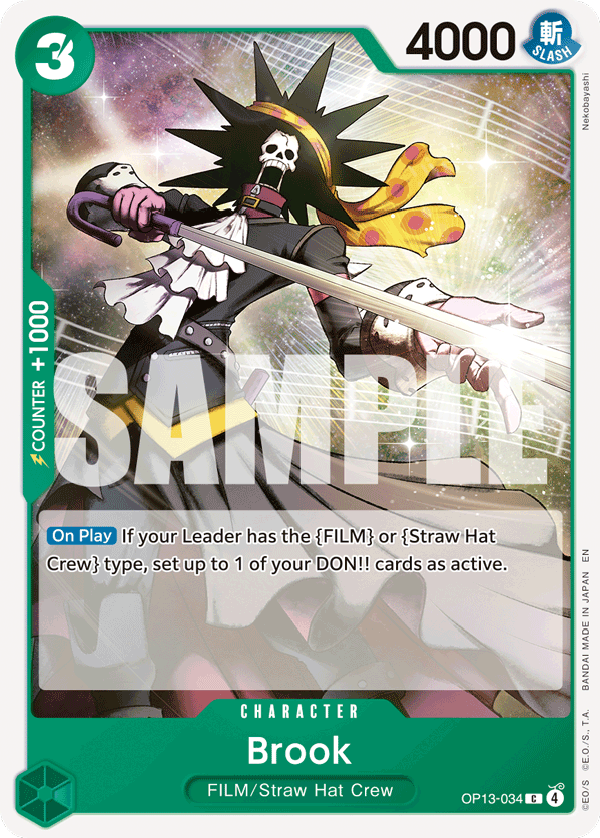 Brook - One Piece Card Game - MoxLand