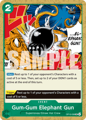 Gum-Gum Elephant Gun - One Piece Card Game - MoxLand