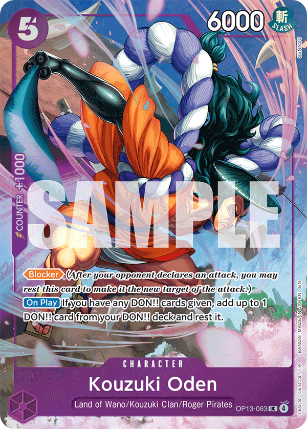 Kouzuki Oden - One Piece Card Game - MoxLand