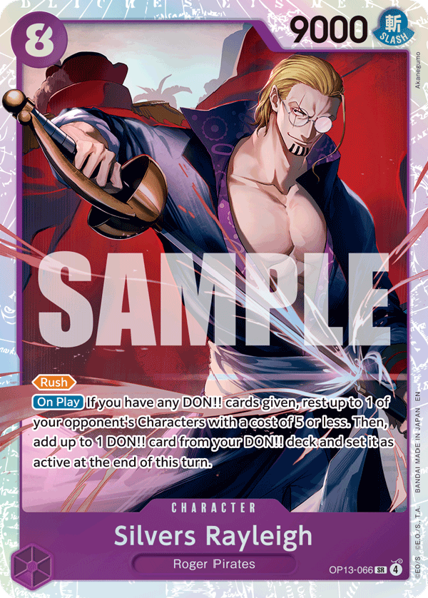 Silvers Rayleigh - One Piece Card Game - MoxLand