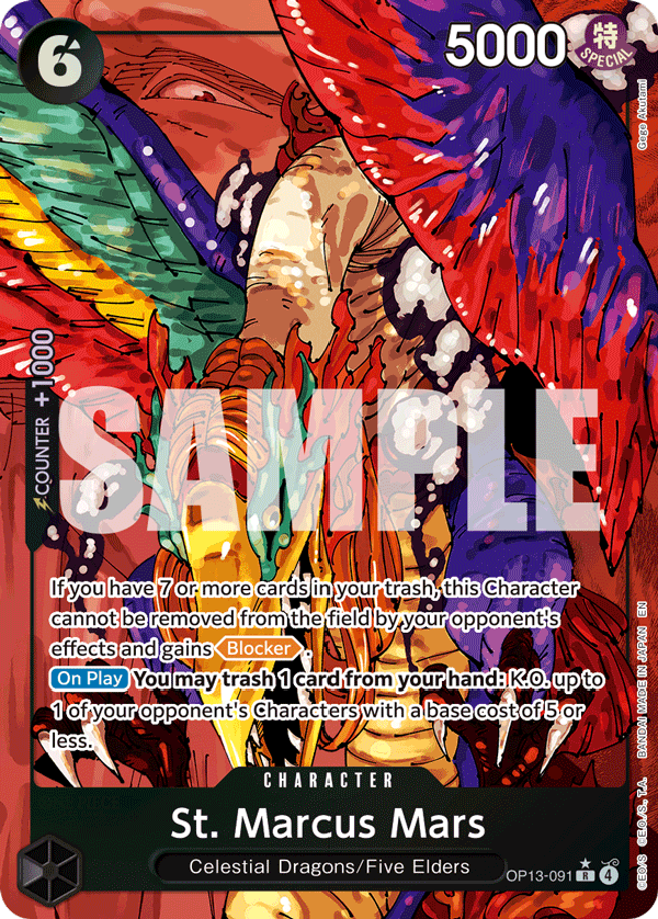 St. Marcus Mars - One Piece Card Game - MoxLand