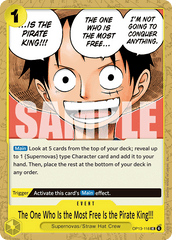 The One Who Is the Most Free Is the Pirate King!!! - One Piece Card Game - MoxLand