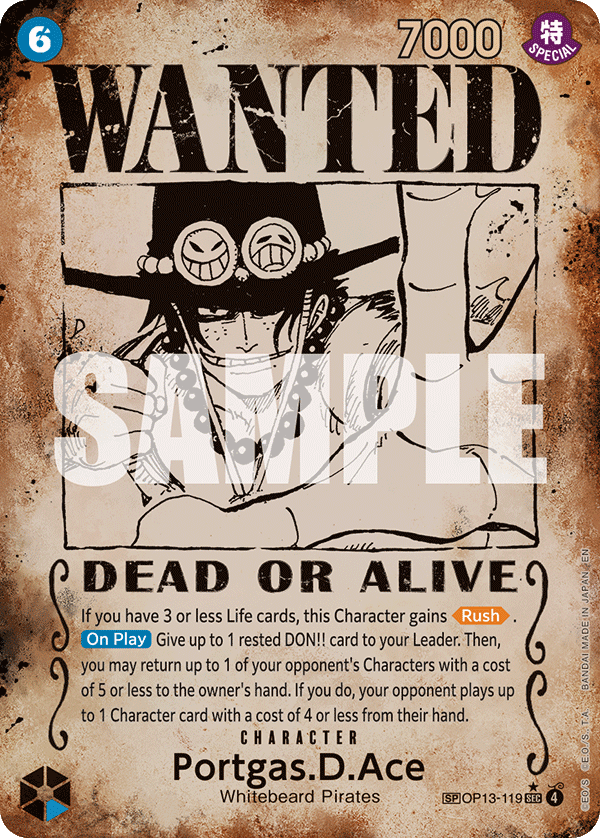 Portgas.D.Ace - One Piece Card Game - MoxLand