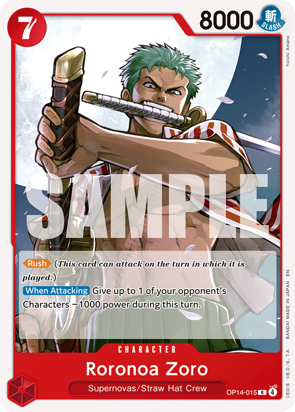 Roronoa Zoro - One Piece Card Game - MoxLand