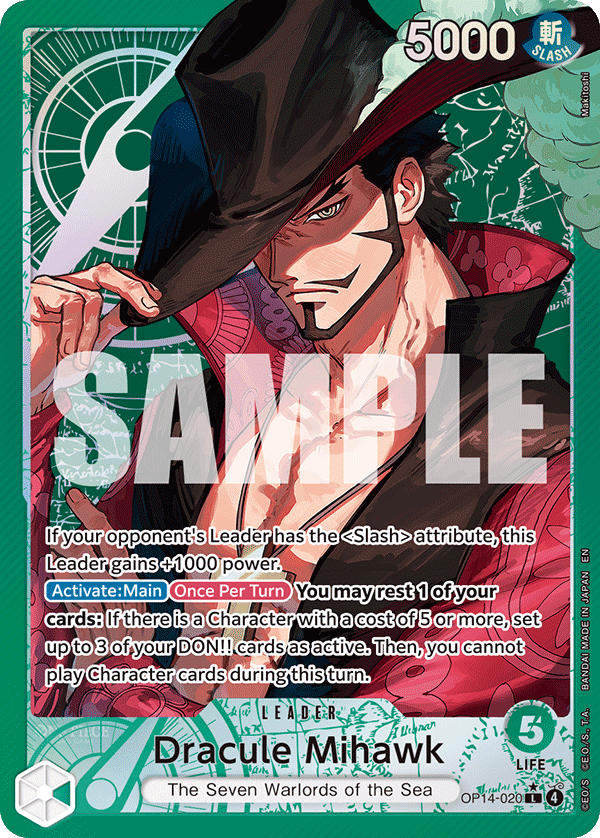 Dracule Mihawk - One Piece Card Game - MoxLand