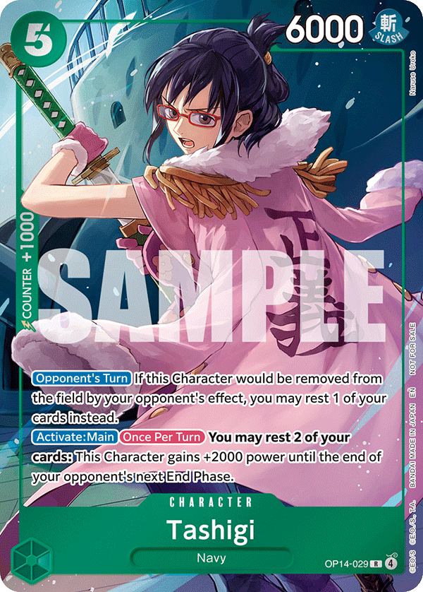 Tashigi - One Piece Card Game - MoxLand