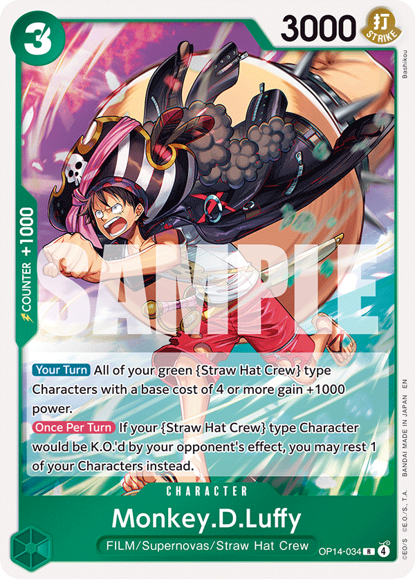Monkey.D.Luffy - One Piece Card Game - MoxLand