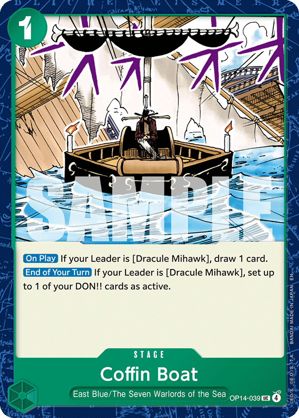 Coffin Boat - One Piece Card Game - MoxLand